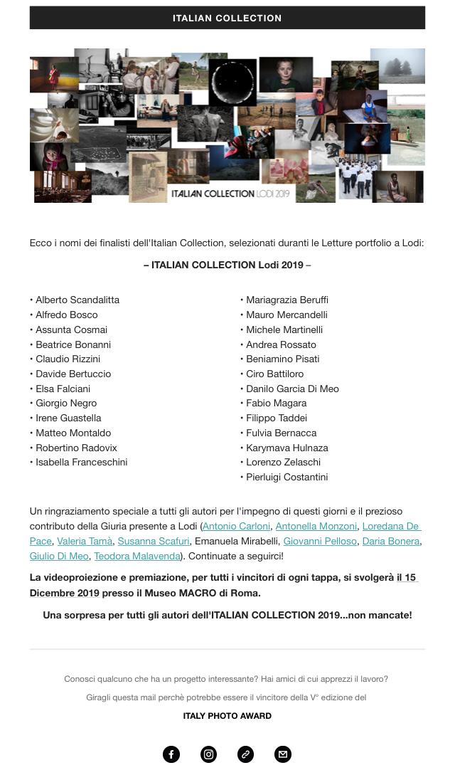 Italian Collection – Lodi 2019